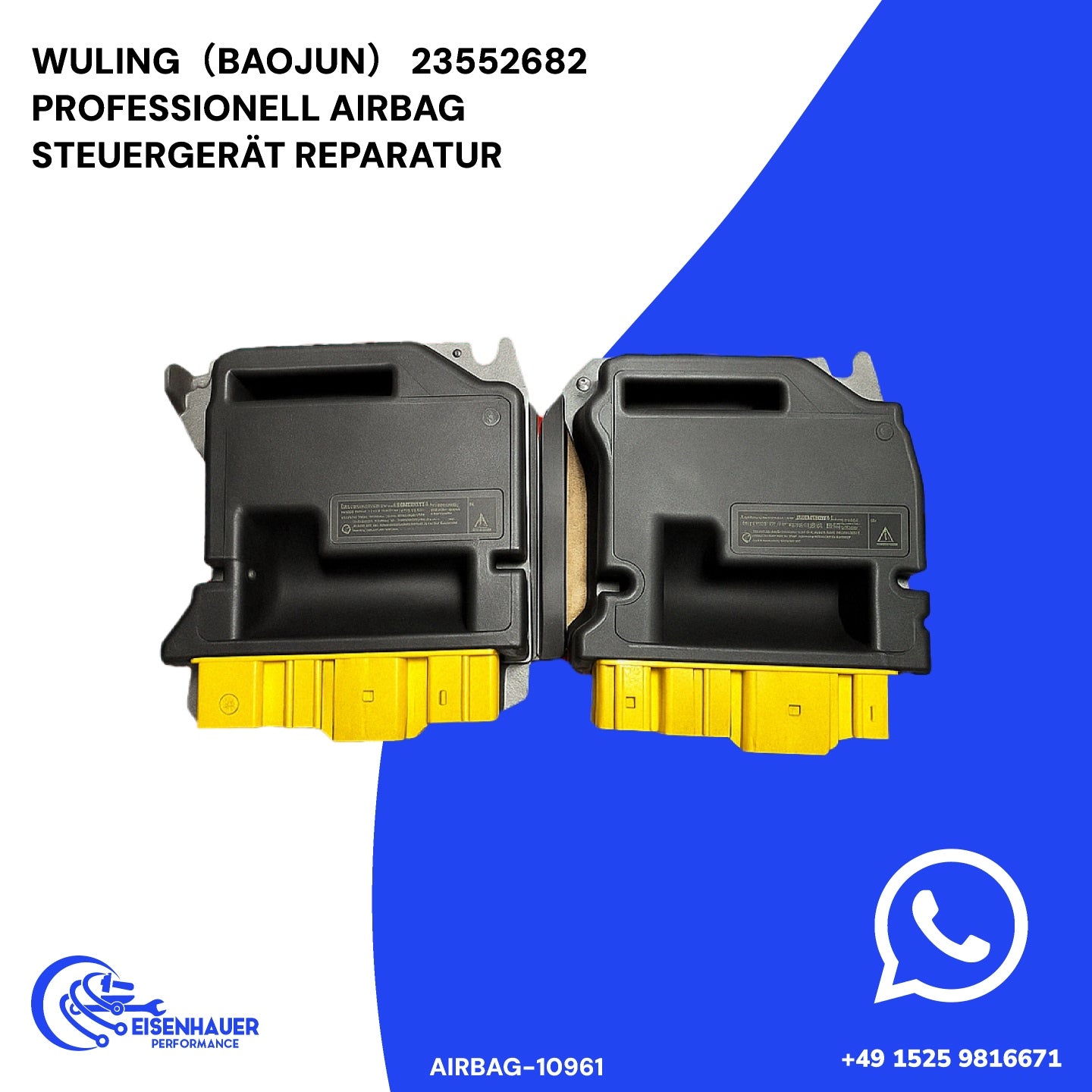Wuling(Baojun) 23552682 Professionell Airbag Steuergerät Reparatur