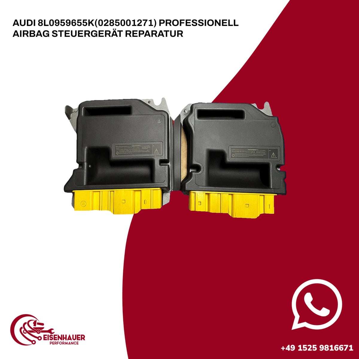Audi 8L0959655K(0285001271) Professionell Airbag Steuergerät Reparatur