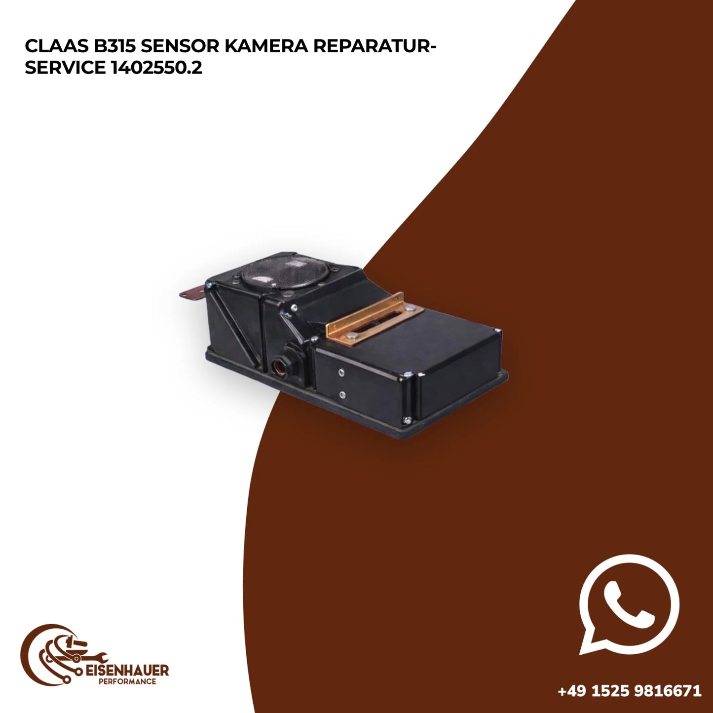 Claas B315 Sensor KAMERA Reparatur Service 1402550.2