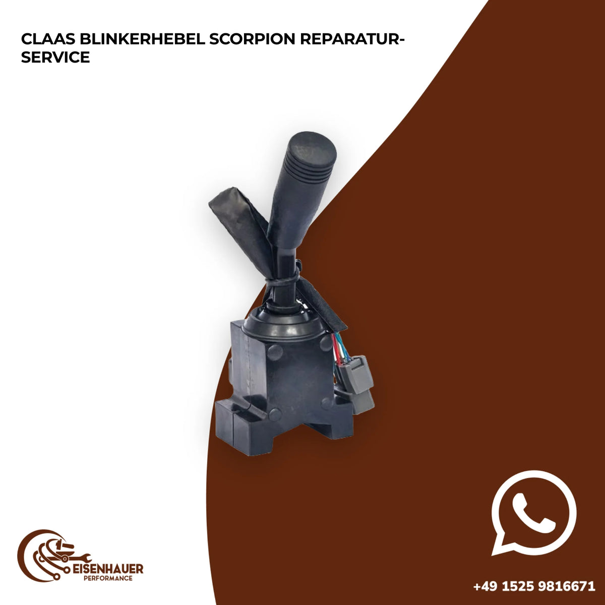 Claas Blinkerhebel Scorpion Reparatur Service