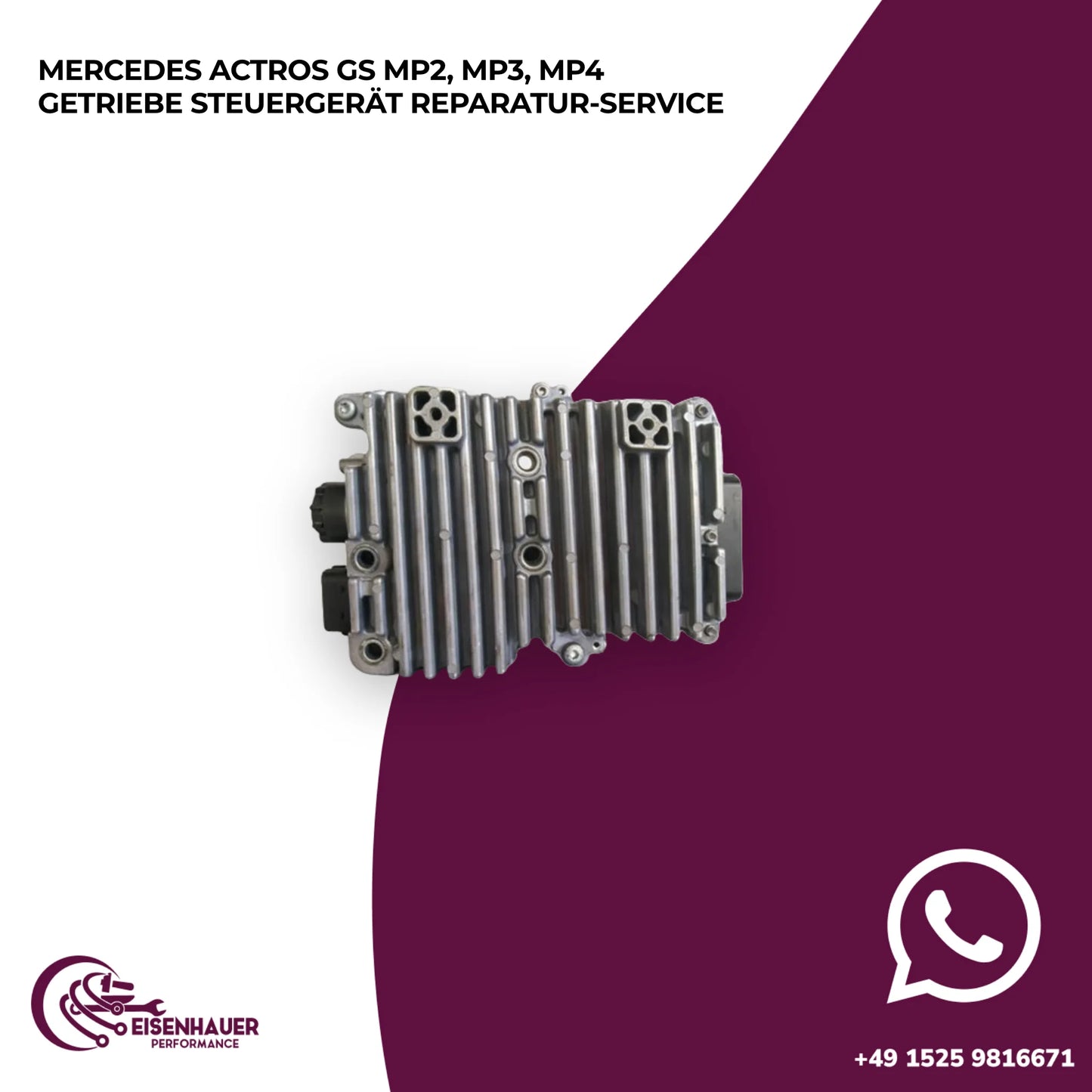 Mercedes Actros GS MP2, MP3, MP4 Getriebe Steuergerät Reparatur Service