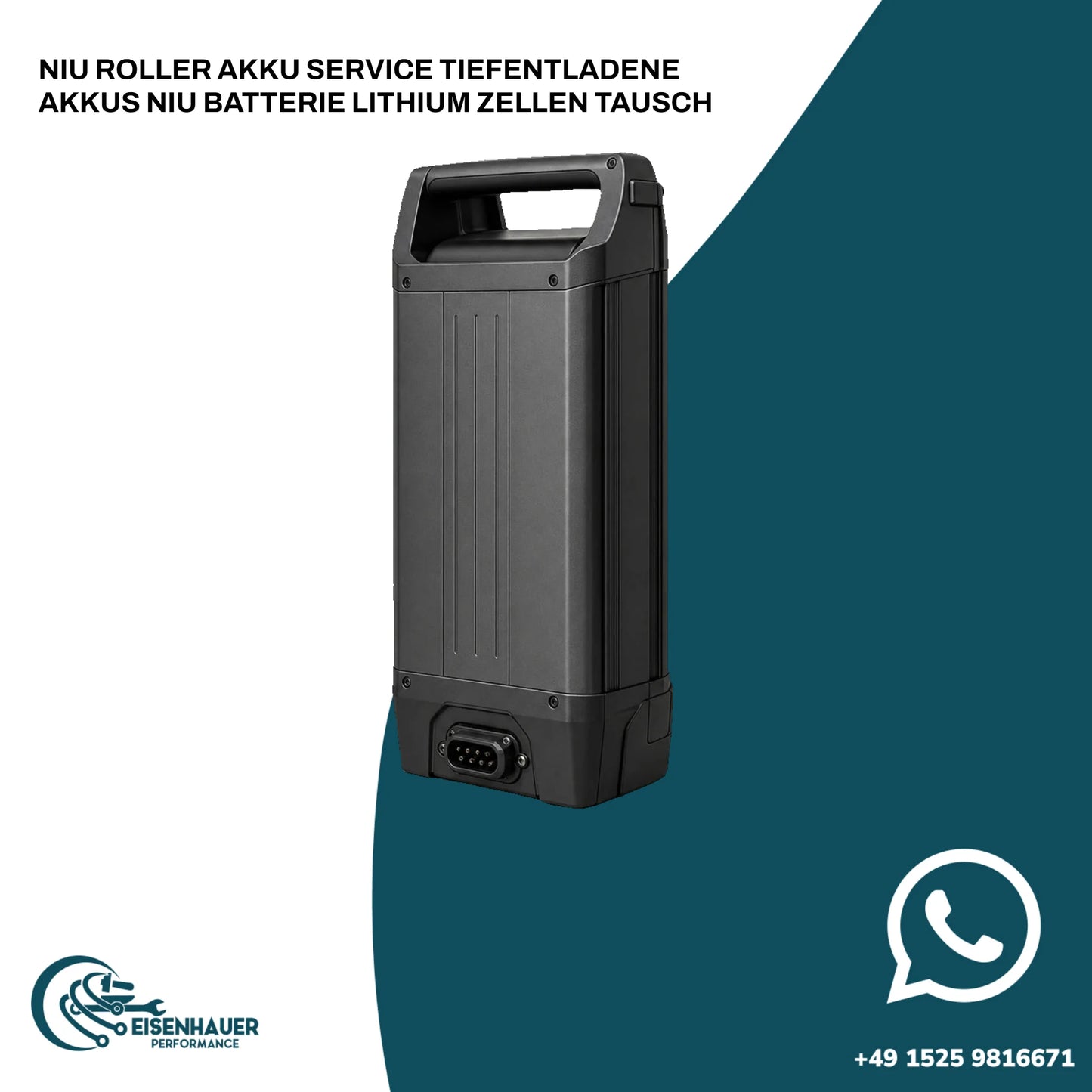 NIU Roller AKKU SERVICE️ ️TIEFENTLADENE AKKUS NIU Batterie Lithium Zellen Tausch