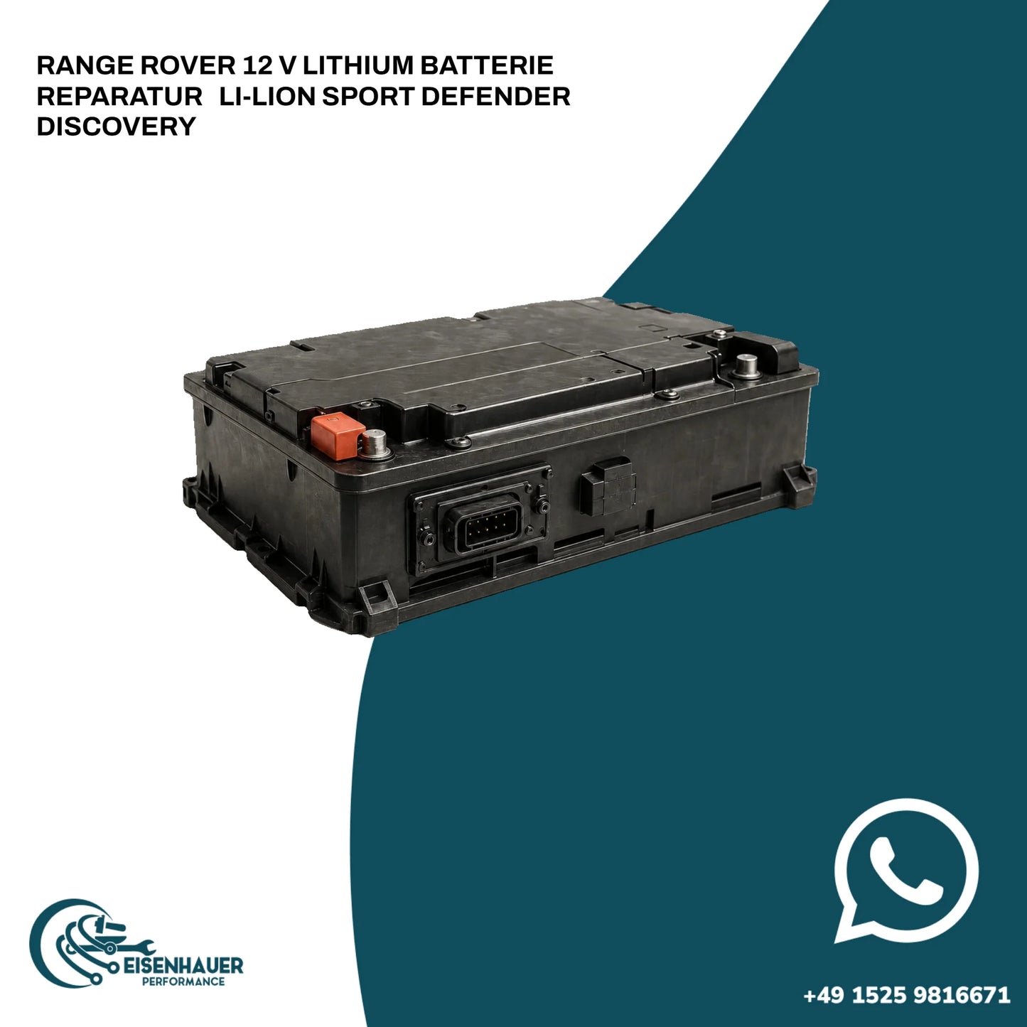 Range Rover 12 V Lithium Batterie Reparatur ️ ️ LI-LION Sport Defender Discovery