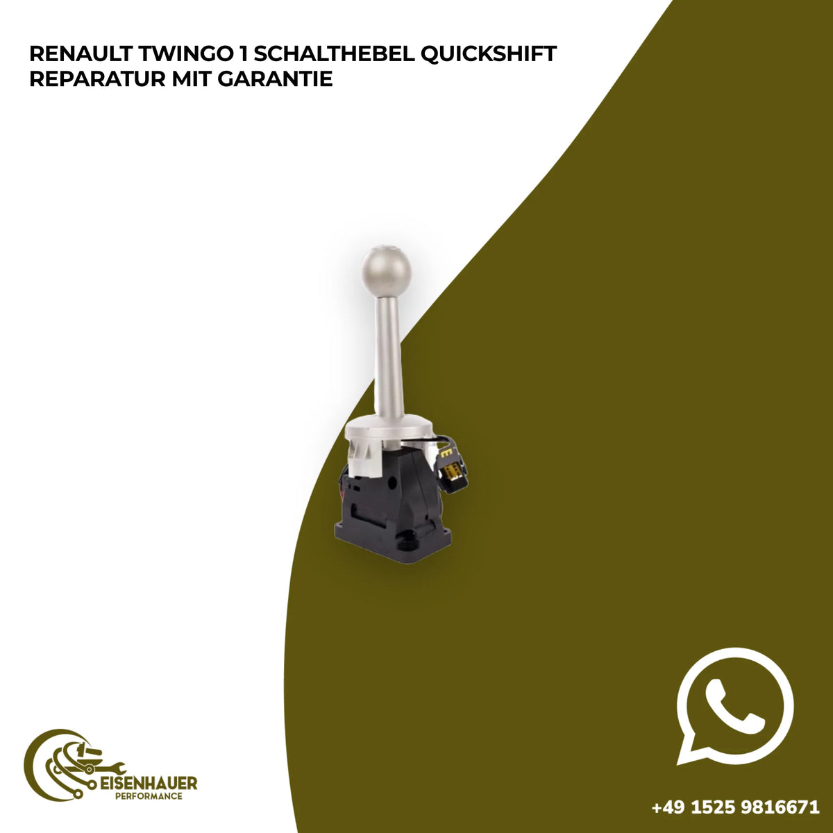 Renault Twingo 1 Schalthebel Quickshift Reparatur ️ ️