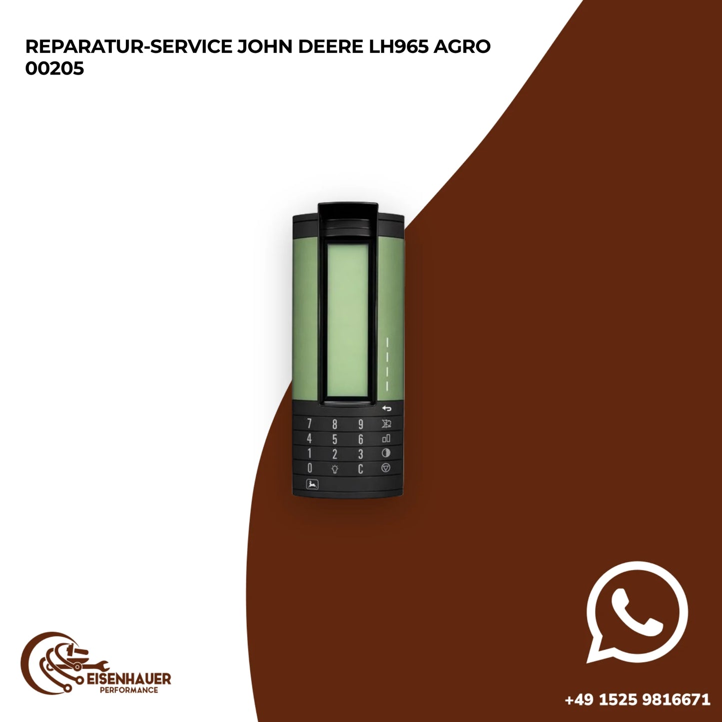 Reparatur Service John Deere LH965 Agro 00205