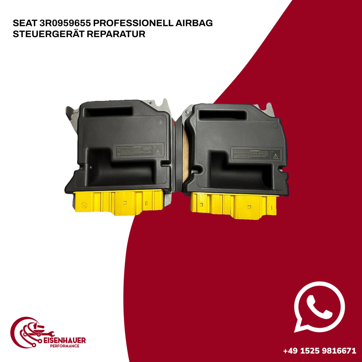 Seat 3R0959655 Professionell Airbag Steuergerät Reparatur