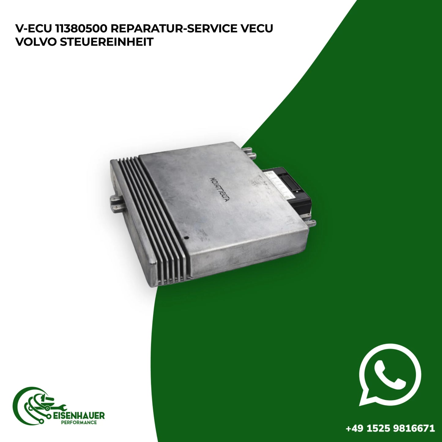 V-ECU 11380500 Reparatur Service VECU Volvo Steuereinheit