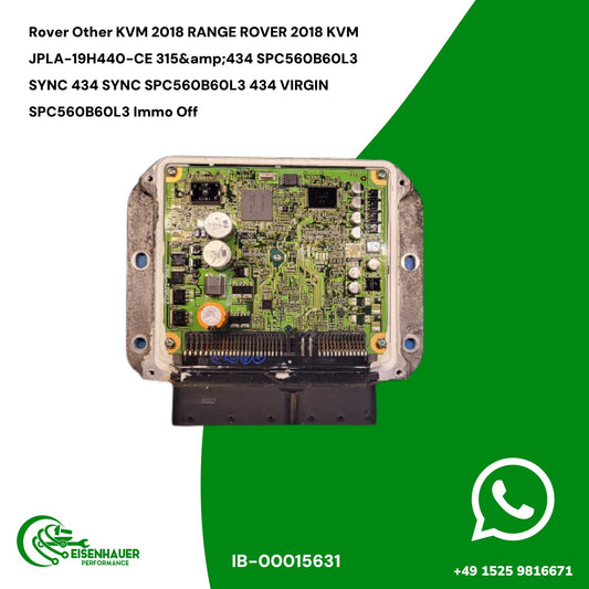 Rover Other KVM 2018 RANGE ROVER 2018 KVM JPLA-19H440-CE 315&amp;434 SPC560B60L3 SYNC 434 SYNC SPC560B60L3 434 VIRGIN SPC560B60L3 Immo Off