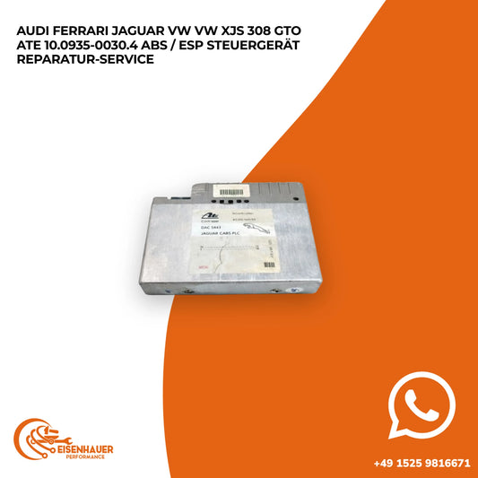 Audi Ferrari Jaguar VW VW XJS 308 GTO ATE 10.0935-0030.4 ABS / ESP Steuergerät Reparatur Service
