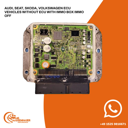 Audi, Seat, Skoda, Volkswagen ECU Vehicles without ECU with Immo Box Immo Off
