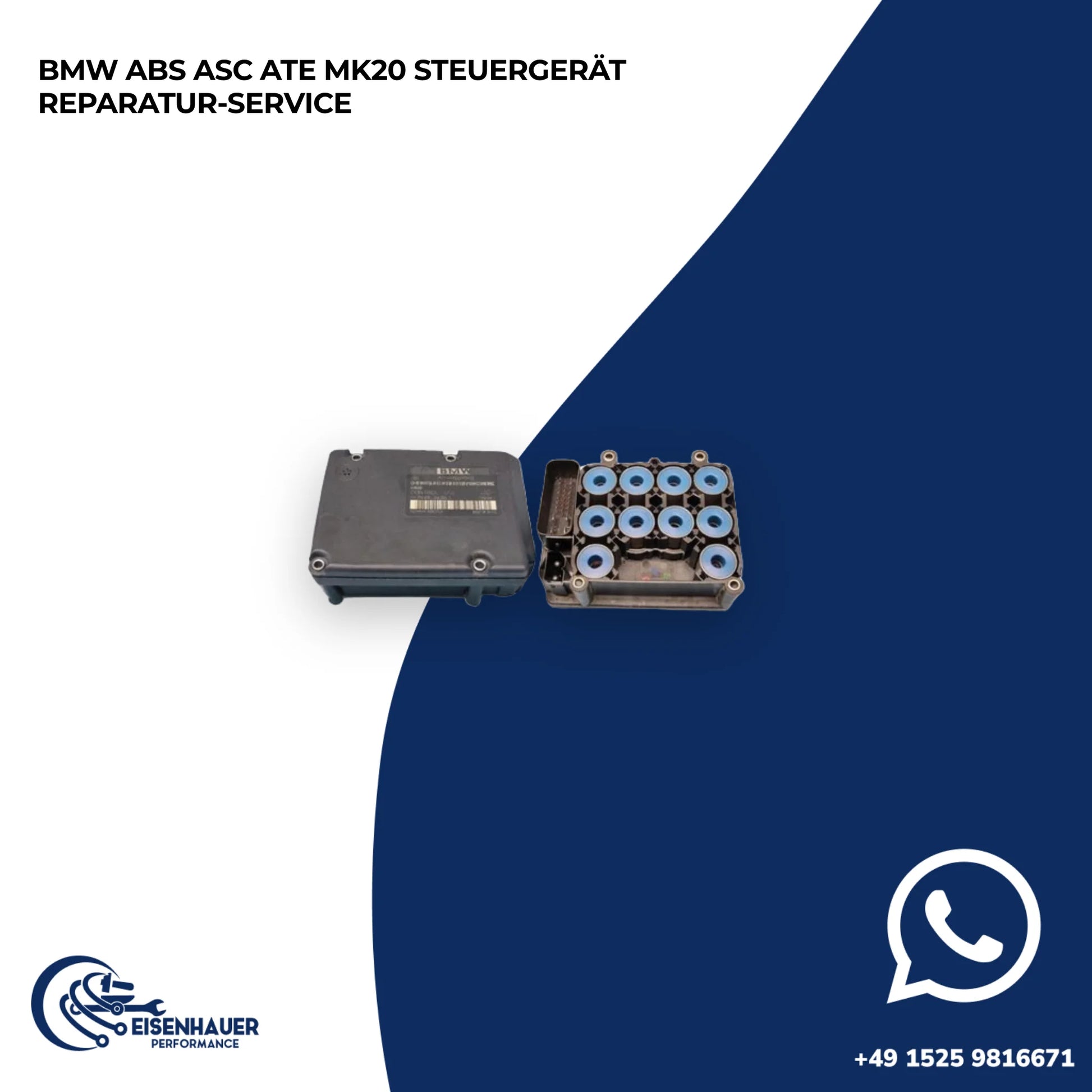 BMW ABS ASC ATE MK20 Steuergerät Reparatur Service