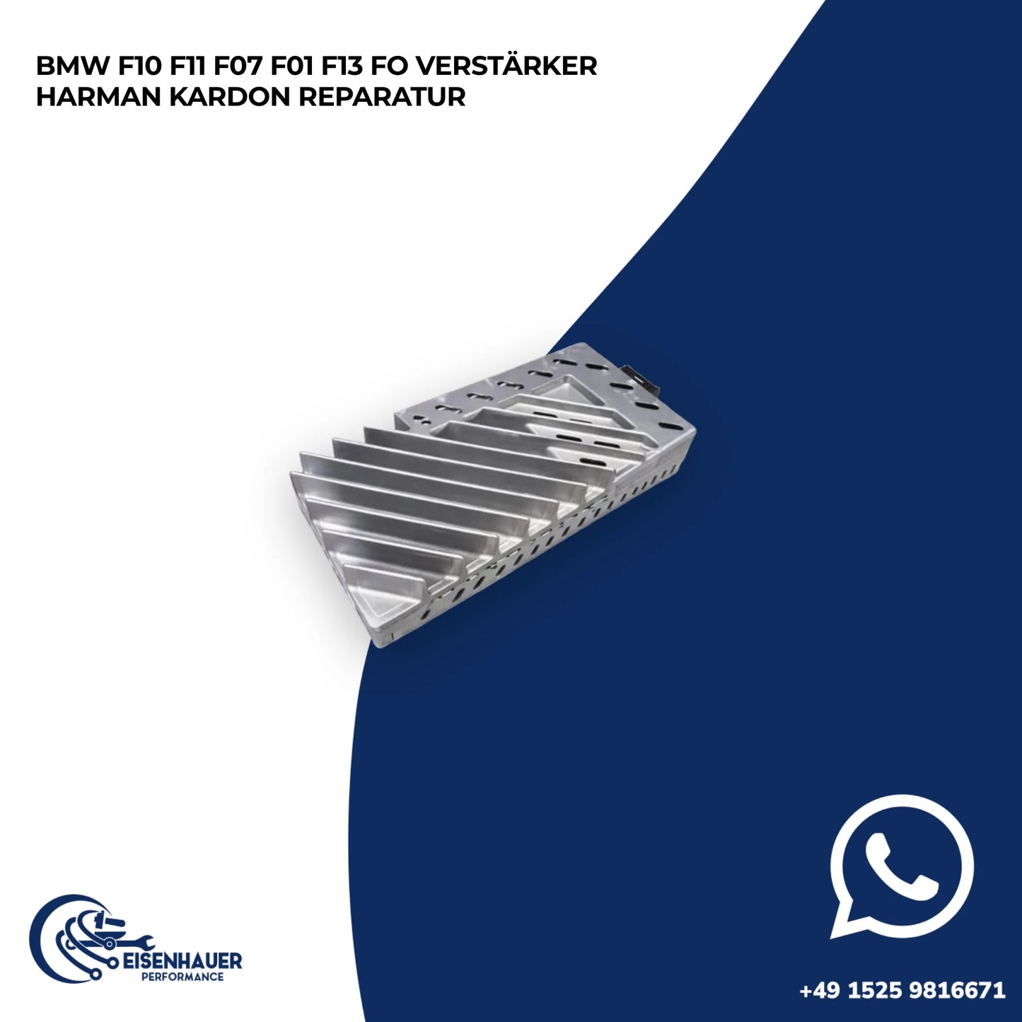 BMW F10 F11 F07 F01 F13 FO Verstärker Harman Kardon Reparatur