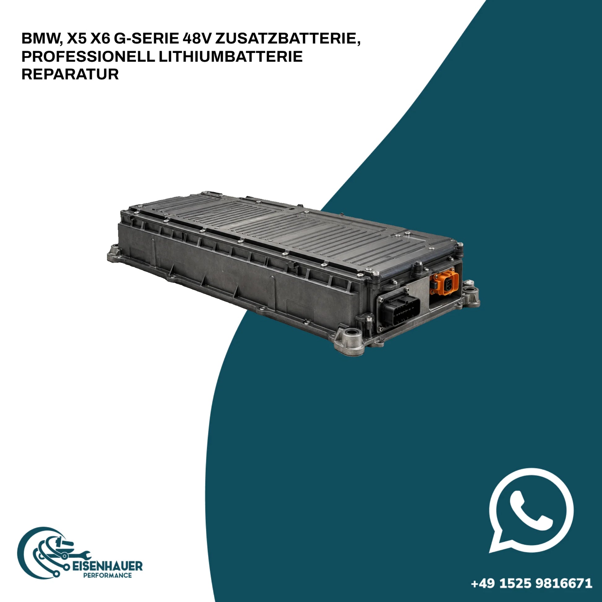 BMW, X5 X6 G-Serie 48V Zusatzbatterie, PROFESSIONELL LITHIUMBATTERIE REPARATUR