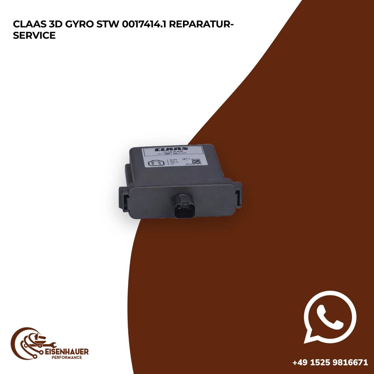 Claas 3D Gyro STW 0017414.1 Reparatur Service