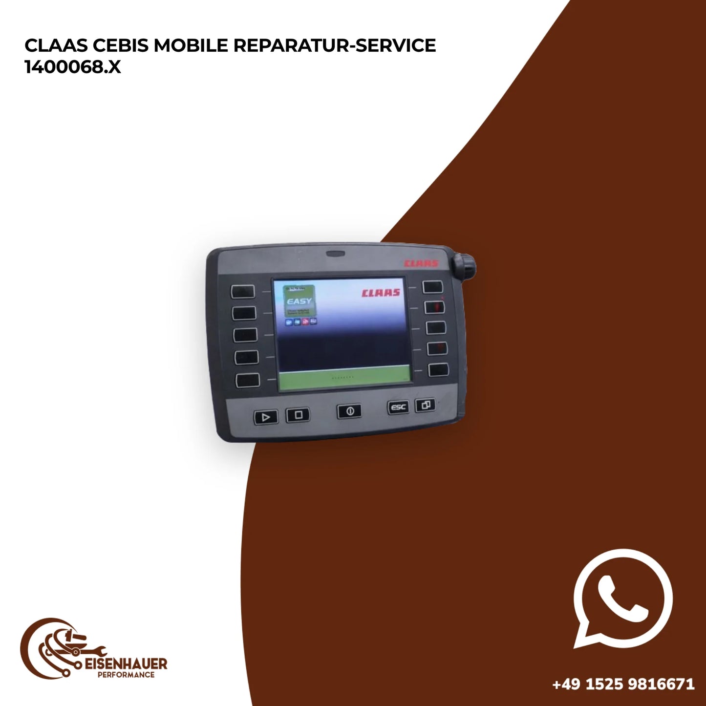 Claas Cebis Mobile Reparatur Service 1400068.X