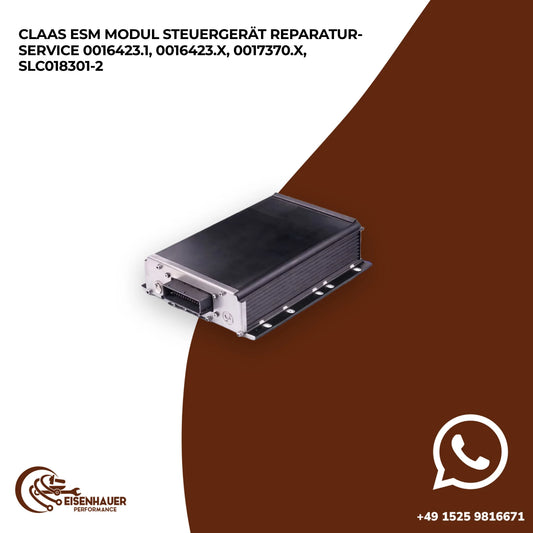 Claas ESM Modul Steuergerät Reparatur Service 0016423.1, 0016423.X, 0017370.X, SLC018301-2