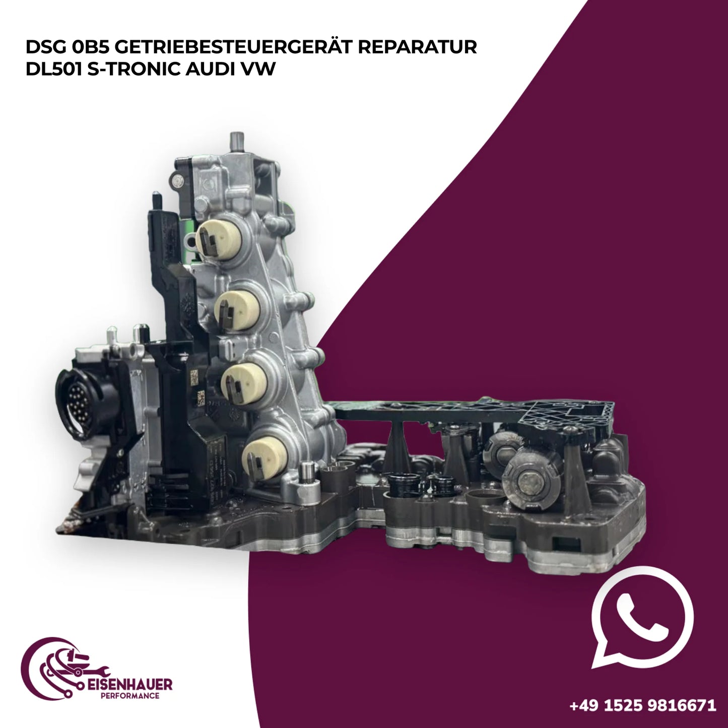 DSG 0B5 Getriebesteuergerät Reparatur DL501 S-tronic Audi VW