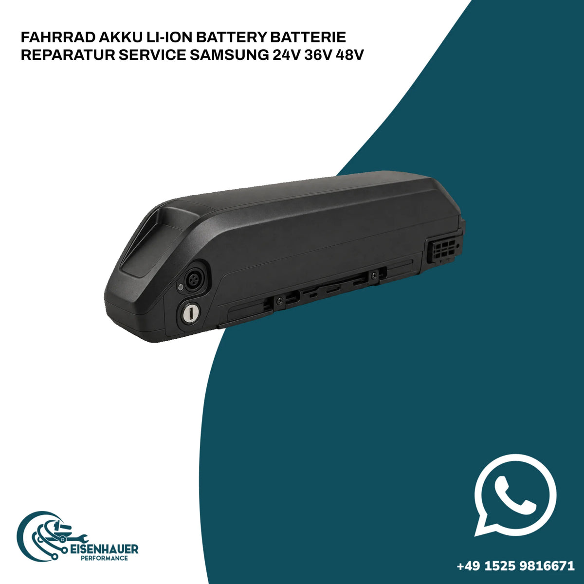 Fahrrad Akku Li-ion Battery Batterie Reparatur Service Samsung 24V 36V 48V