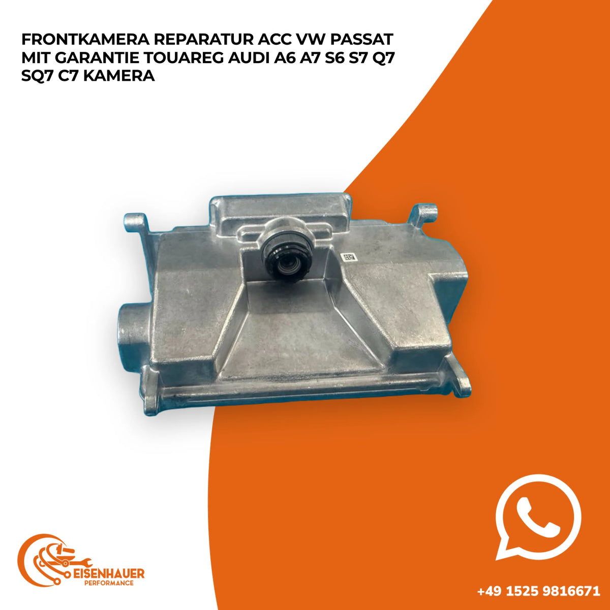 Frontkamera Reparatur ACC VW Passat️ ️Touareg Audi A6 A7 S6 S7 Q7 SQ7 C7 Kamera