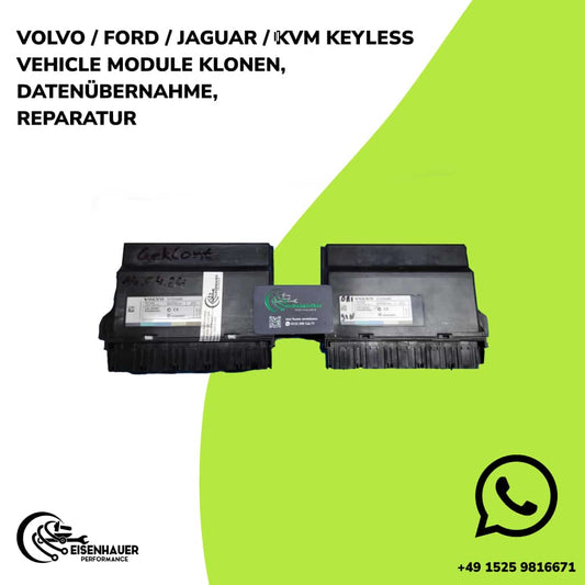 JAGUAR Keyless Vehicle Module Professionell Klonen Datenübernahme Reparatur