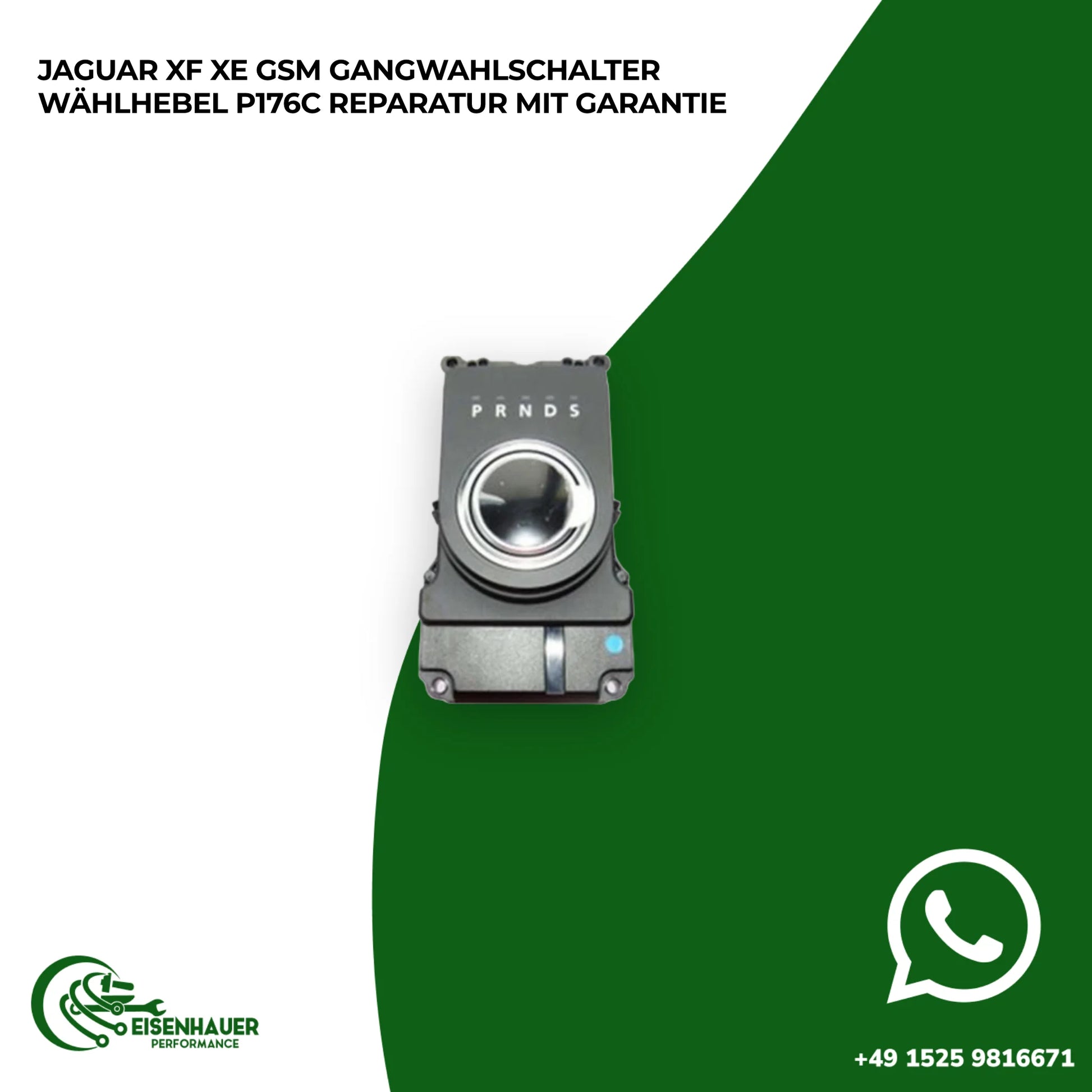JAGUAR XF XE GSM Gangwahlschalter Wählhebel P176C Reparatur️ ️