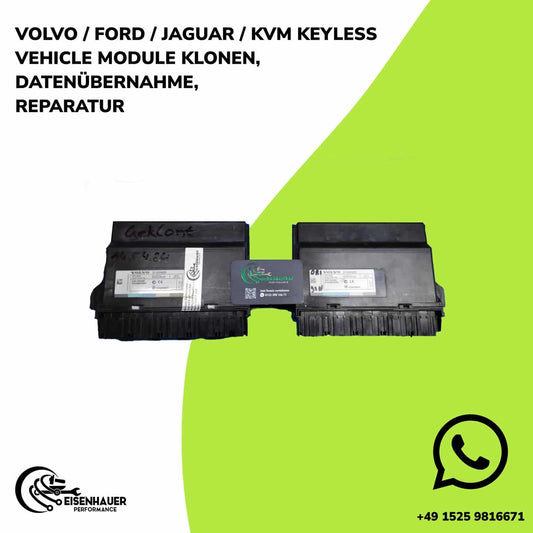 VOLVO Keyless Vehicle Module Professionell Klonen Datenübernahme Reparatur