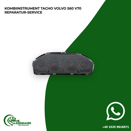 Kombiinstrument Tacho Volvo S60 V70 Reparatur Service