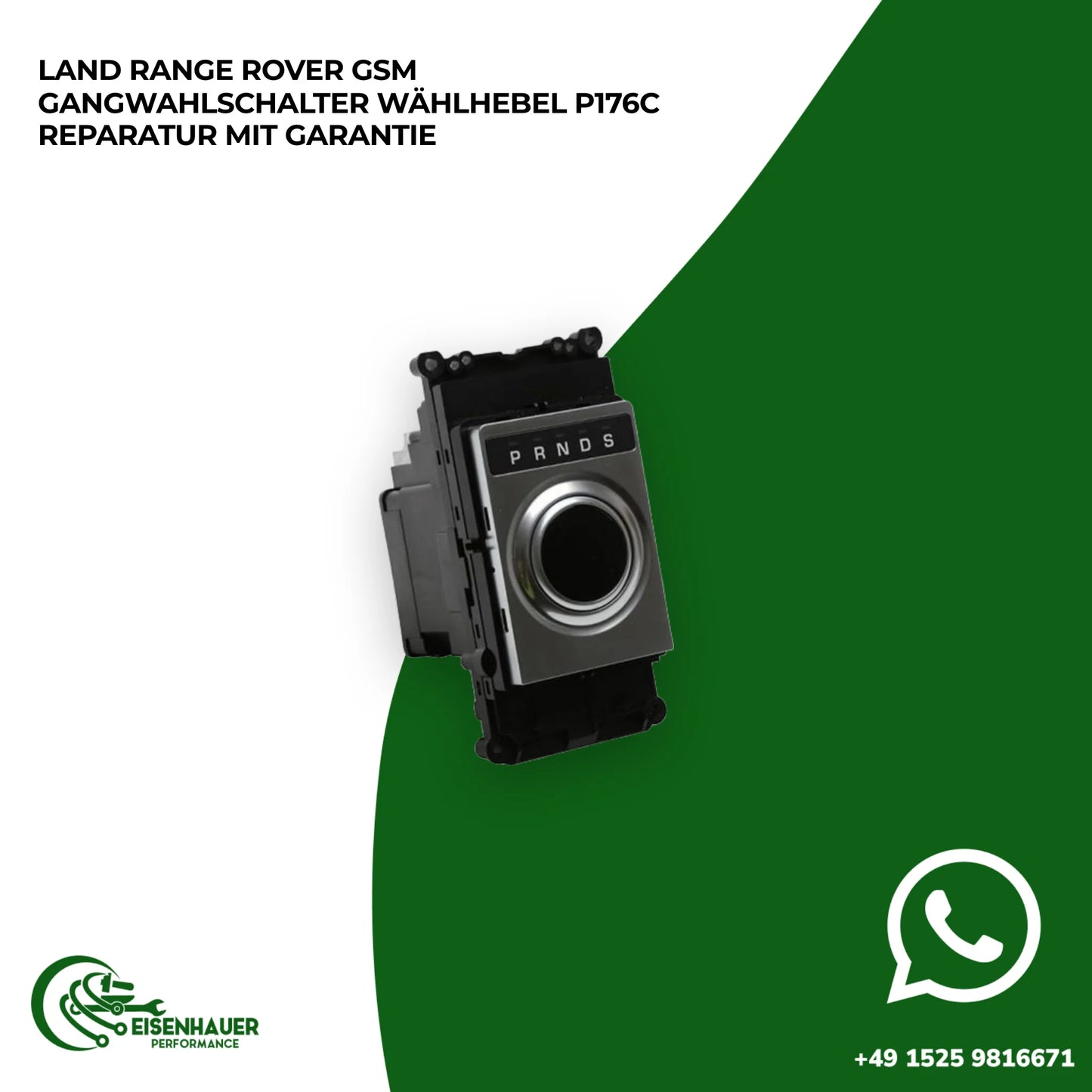 Land Range Rover GSM Gangwahlschalter Wählhebel P176C Reparatur️ ️
