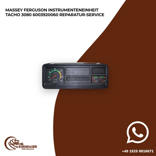 Massey Ferguson Instrumenteneinheit Tacho 3080 6003920060 Reparatur Service
