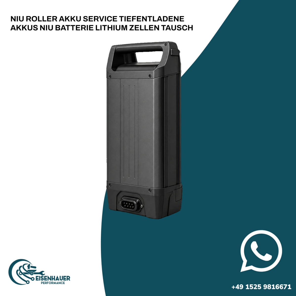 NIU Roller AKKU SERVICE️ ️TIEFENTLADENE AKKUS NIU Batterie Lithium Zellen Tausch