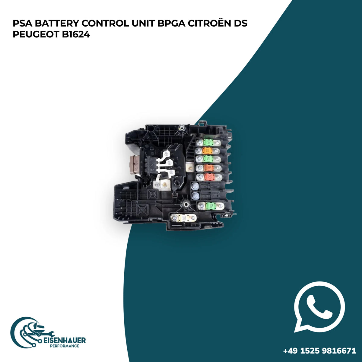 PSA Battery Control Unit BPGA Citroën DS Peugeot B1624