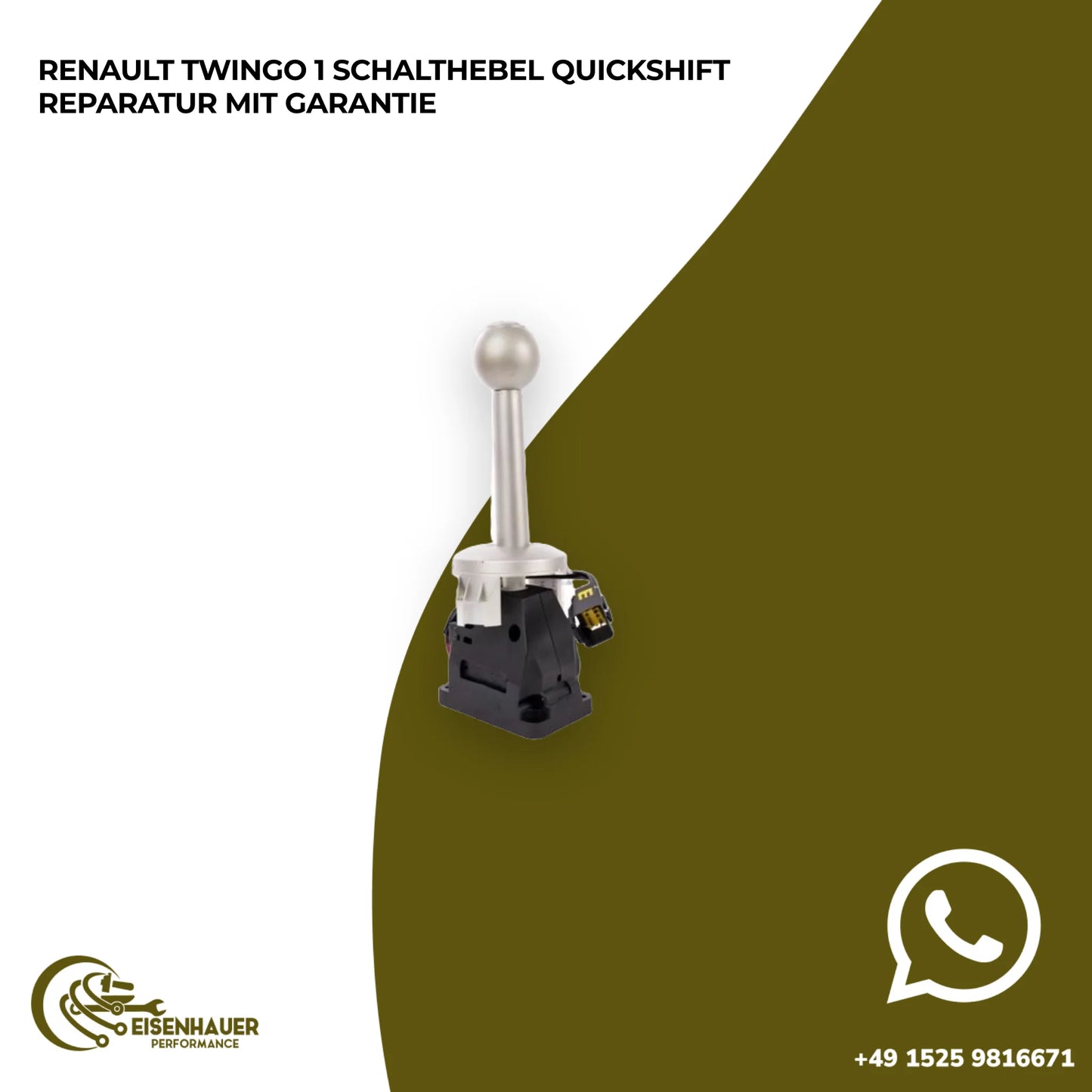 Renault Twingo 1 Schalthebel Quickshift Reparatur ️ ️