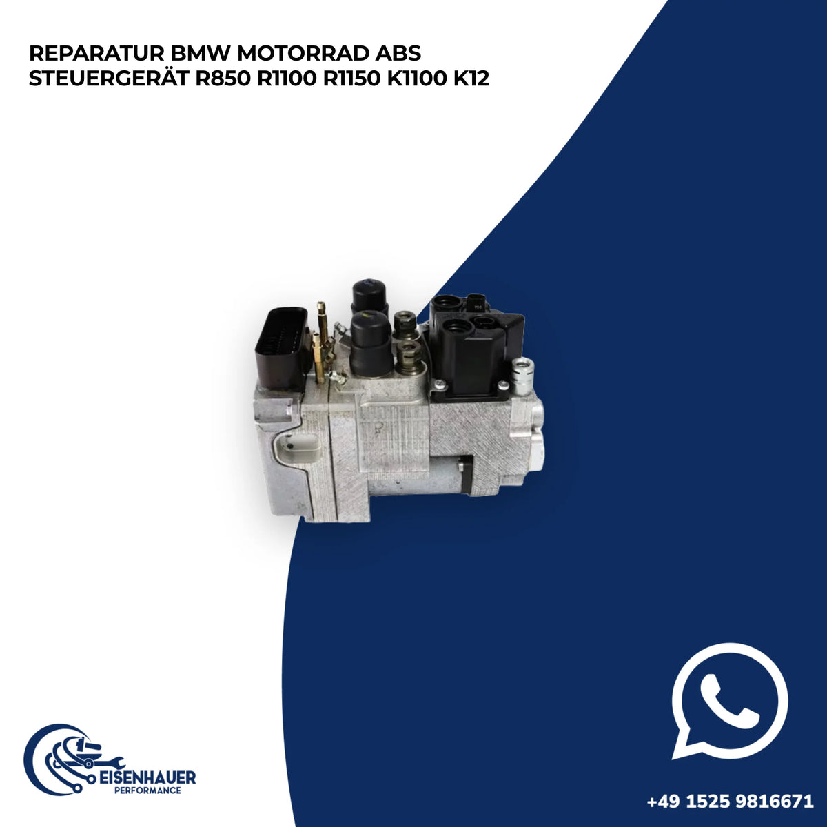 Reparatur BMW Motorrad ABS Steuergerät R850 R1100 R1150 K1100 K12