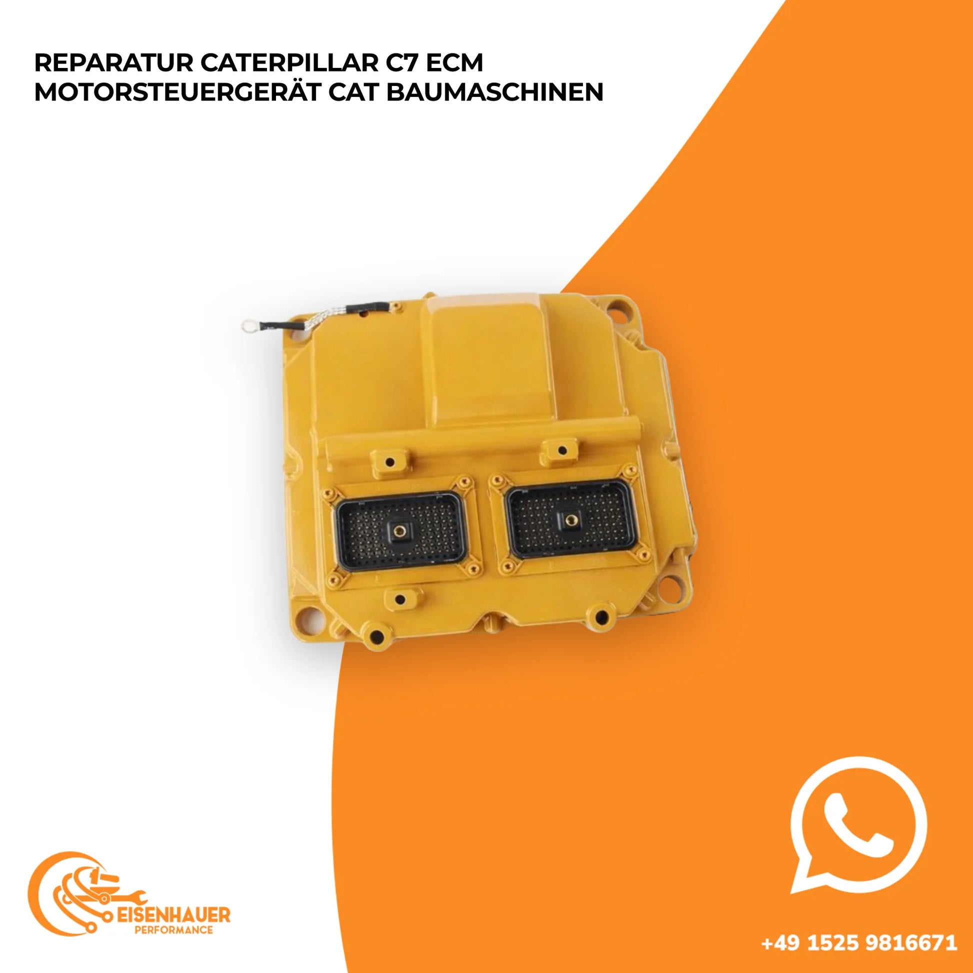 Reparatur Caterpillar C7 ECM Motorsteuergerät CAT Baumaschinen