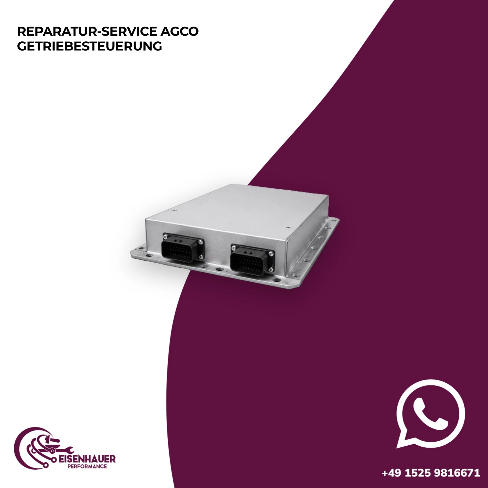 Reparatur Service Agco Getriebesteuerung