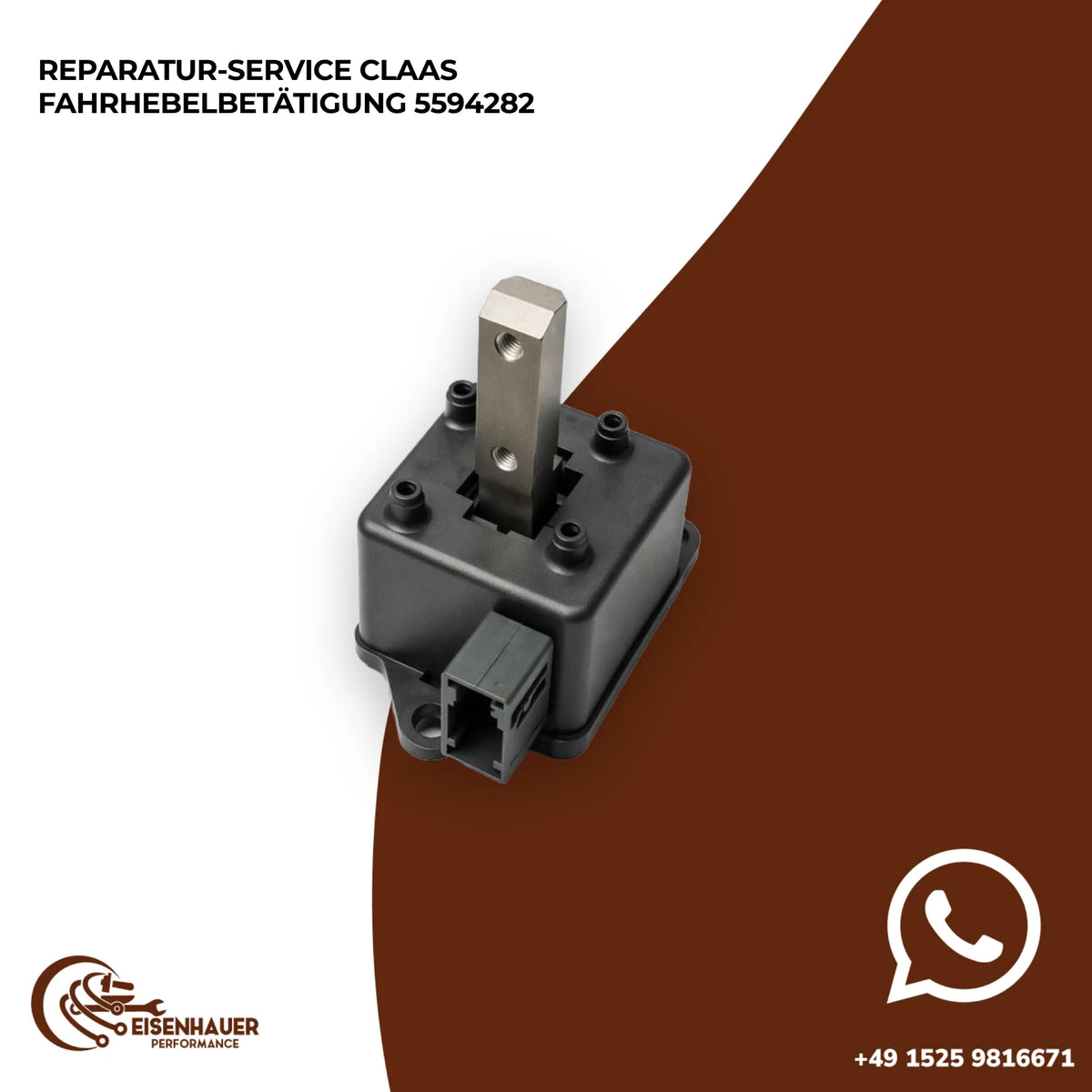 Reparatur Service Claas Fahrhebelbetätigung 5594282