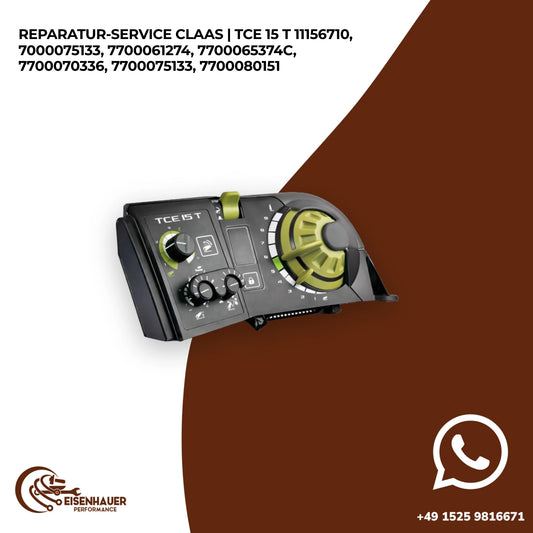 Reparatur Service Claas | TCE 15 T 11156710, 7000075133, 7700061274, 7700065374C, 7700070336, 7700075133, 7…