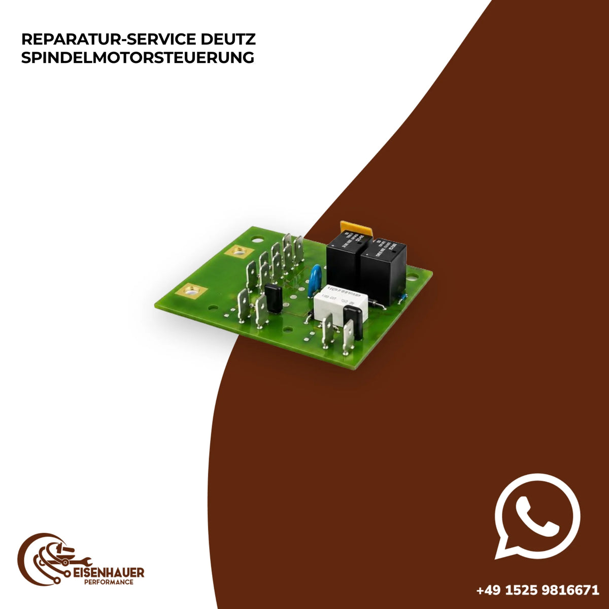 Reparatur Service Deutz Spindelmotorsteuerung