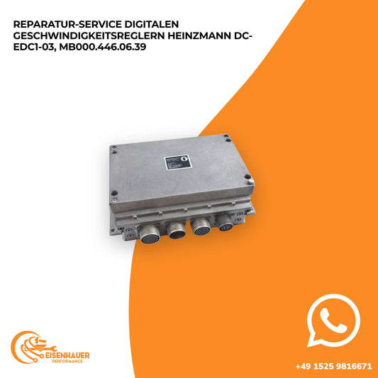 Reparatur Service digitalen Geschwindigkeitsreglern Heinzmann DC-EDC1-03, MB000.446.06.39