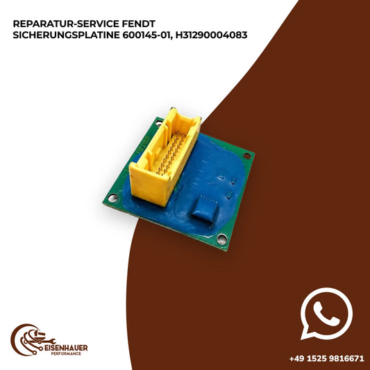 Reparatur Service Fendt Sicherungsplatine 600145-01, H31290004083