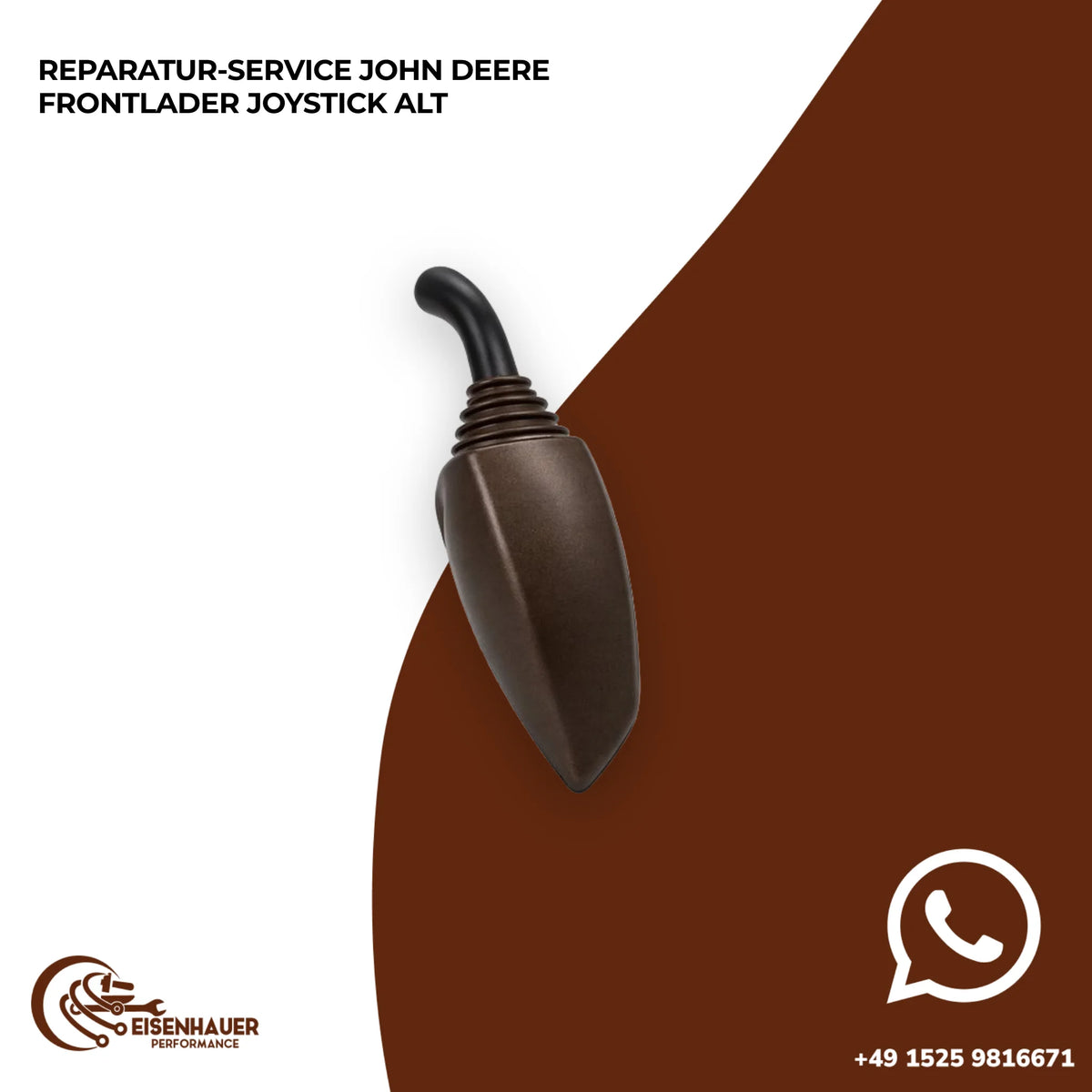 Reparatur Service John Deere Frontlader Joystick alt