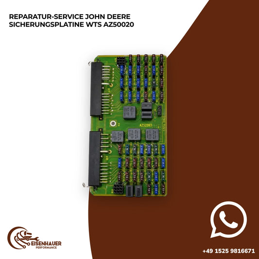 Reparatur Service John Deere Sicherungsplatine WTS AZ50020