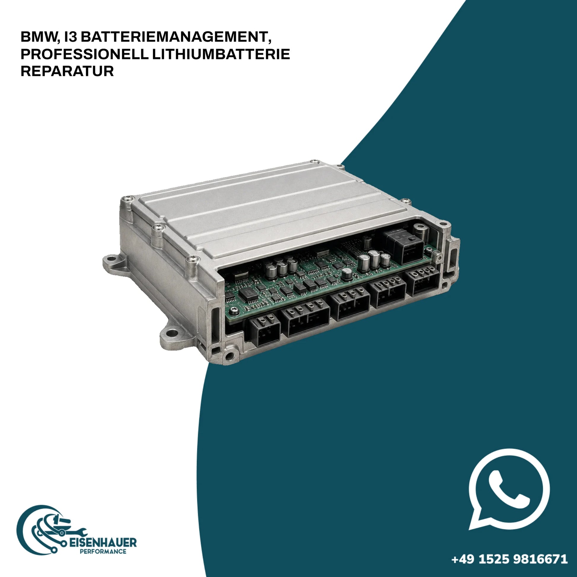 BMW, i3 Batteriemanagement, PROFESSIONELL LITHIUMBATTERIE REPARATUR