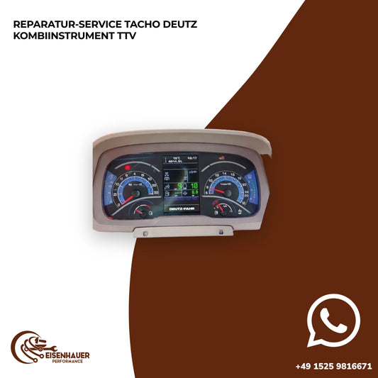 Reparatur Service Tacho Deutz Kombiinstrument TTV
