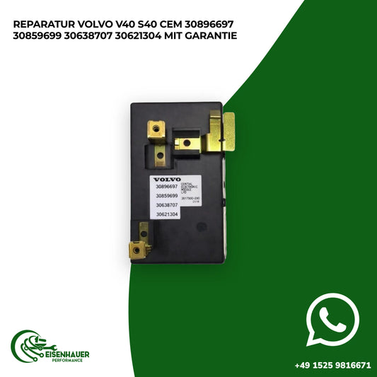 REPARATUR VOLVO V40 S40 CEM 30896697 30859699 30638707 30621304️ ️