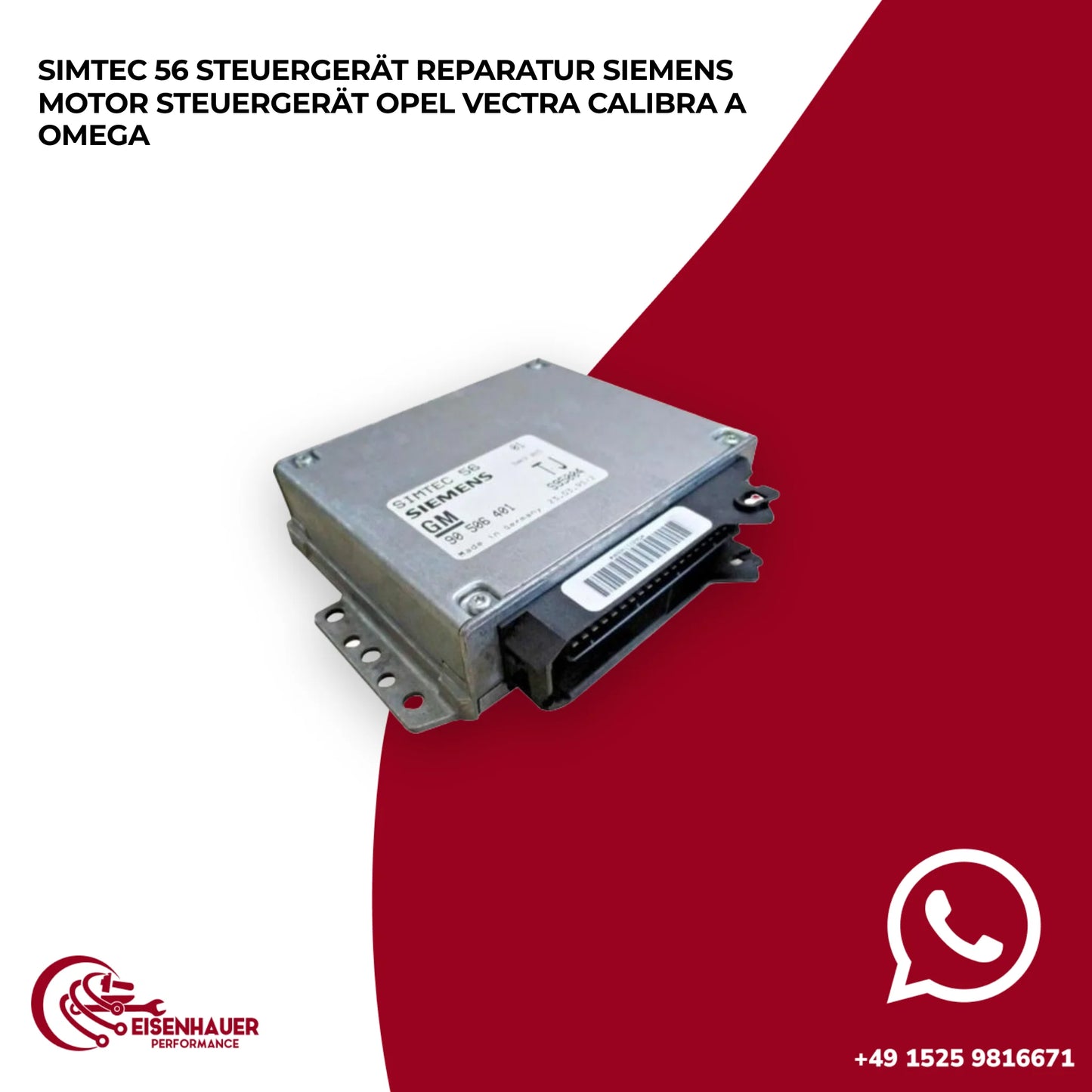 Simtec 56 Steuergerät Reparatur Siemens Motor Steuergerät Opel Vectra Calibra A Omega