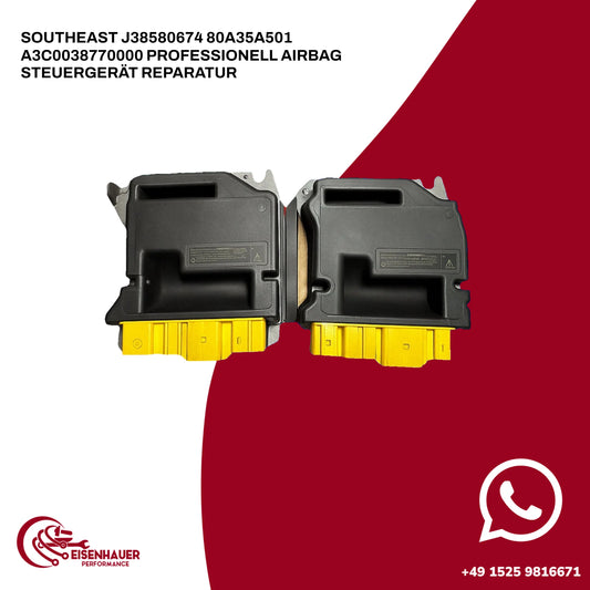 SouthEast J38580674 80A35A501 A3C0038770000 Professionell Airbag Steuergerät Reparatur
