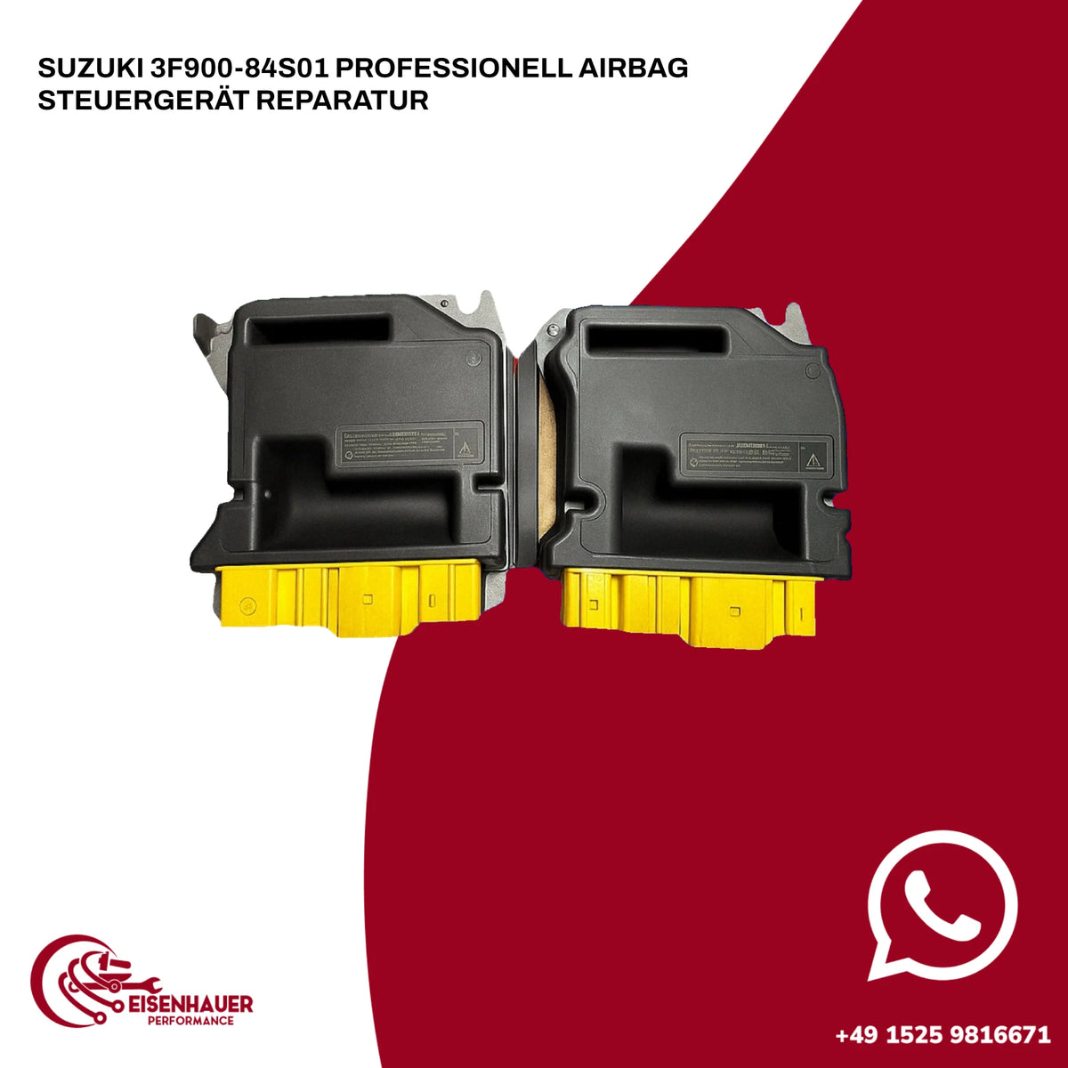 Suzuki 3F900-84S01  Professionell Airbag Steuergerät Reparatur