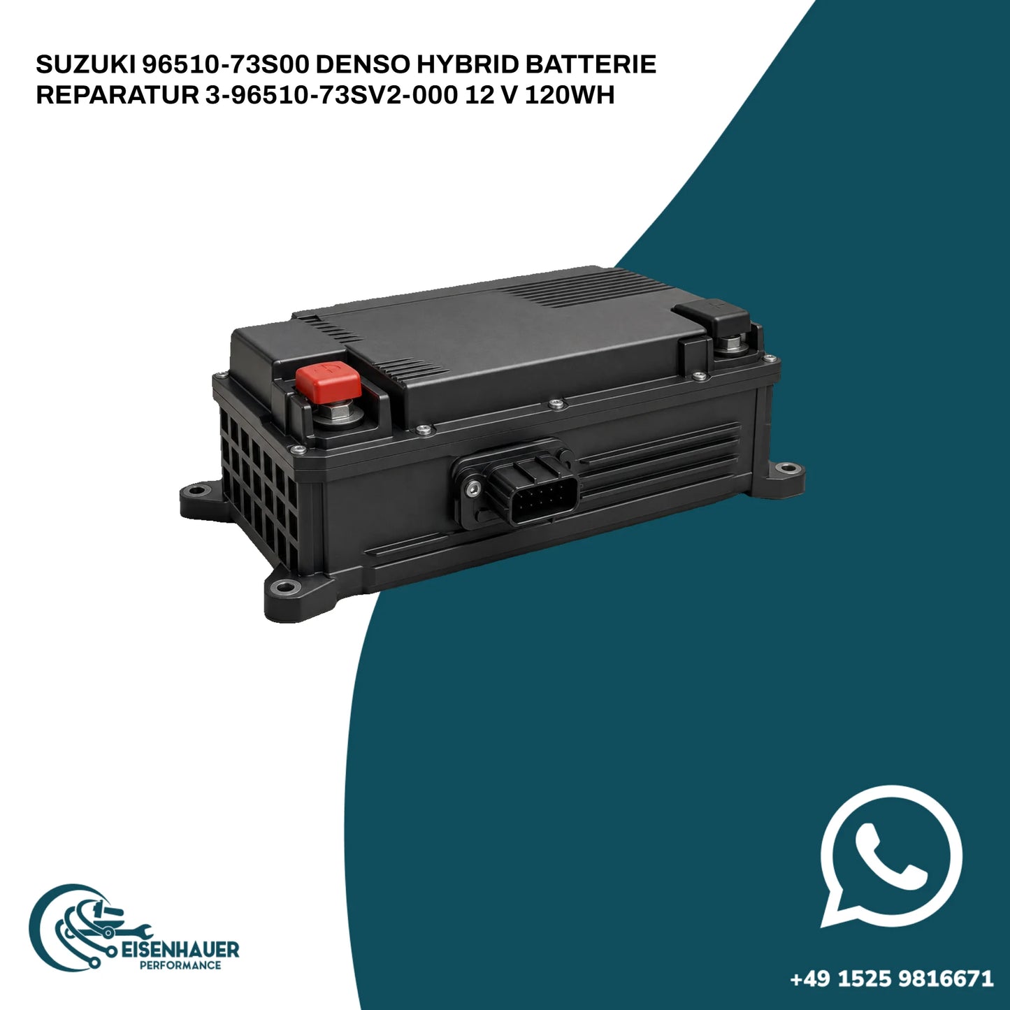 Suzuki 96510-73S00 Denso Hybrid Batterie Reparatur 3-96510-73SV2-000 12 V 120Wh