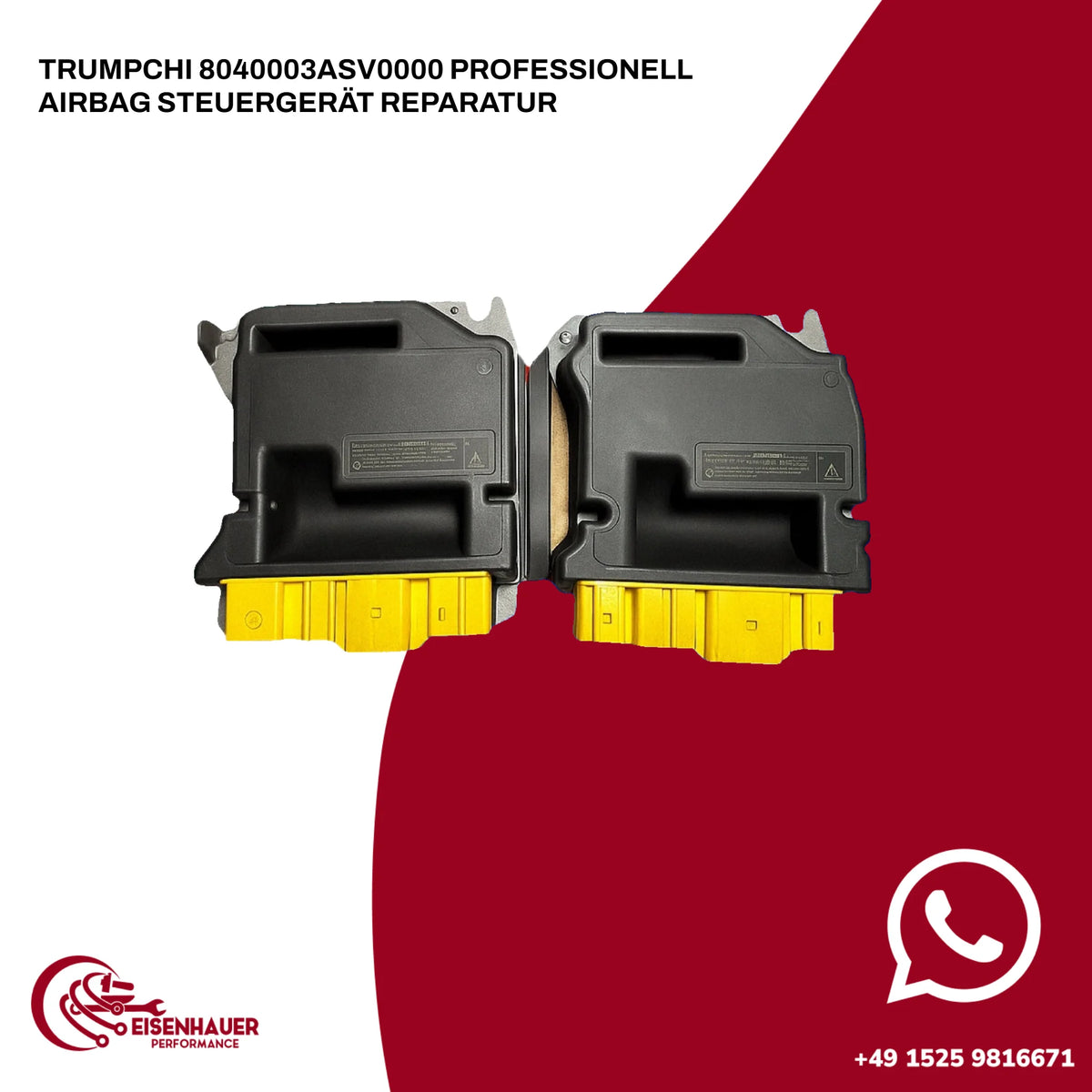 Trumpchi 8040003ASV0000 Professionell Airbag Steuergerät Reparatur